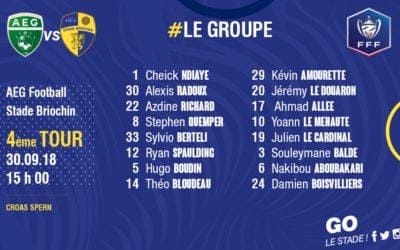 AMICALE ERGUE GABERIC – STADE BRIOCHIN : LE GROUPE