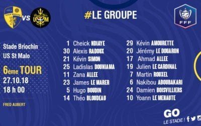 STADE BRIOCHIN – USSM : LE GROUPE