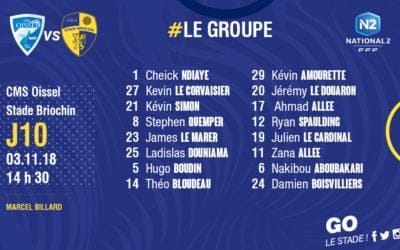 CMS OISSEL – STADE BRIOCHIN : LE GROUPE