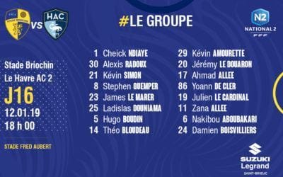 STADE BRIOCHIN – HAC 2 : LE GROUPE