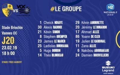 STADE BRIOCHIN – VANNES OC : LE GROUPE