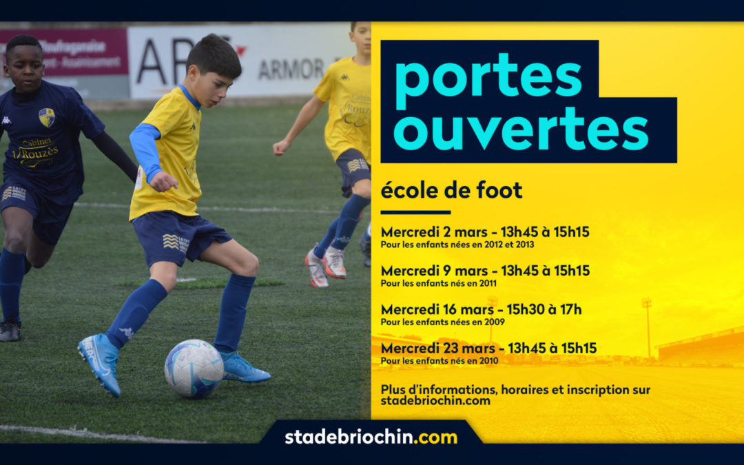 Portes ouvertes école de foot